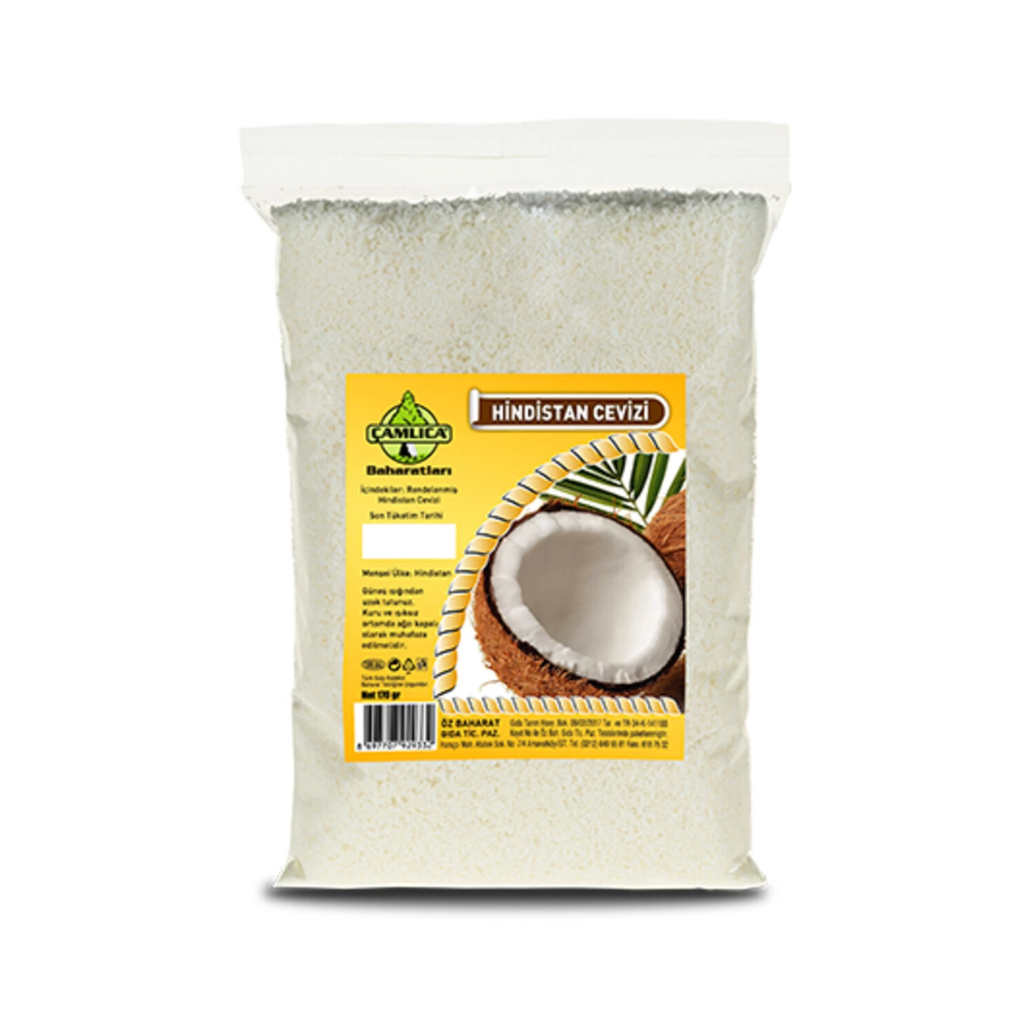 Çamlıca Bah. Hindistan Cevizi 100 Gr