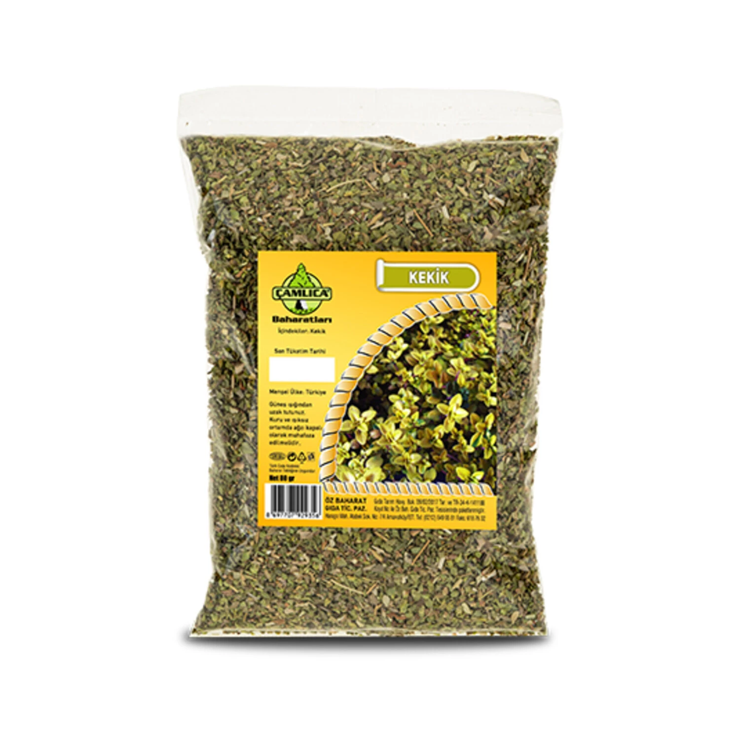 Çamlıca Bah. Kekik 60 Gr