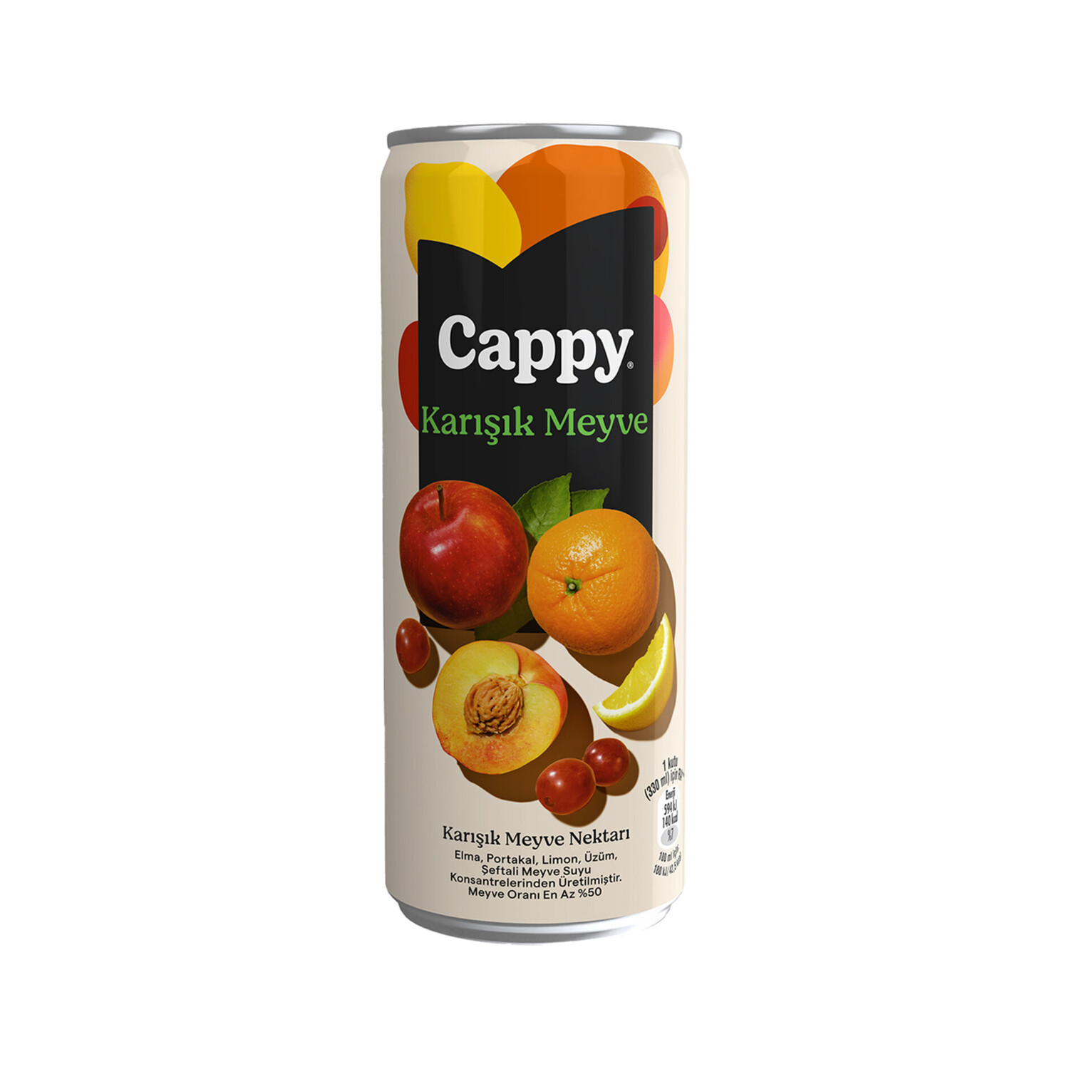 Cappy Karışık Meyve Nektarı Kutu 330 Ml