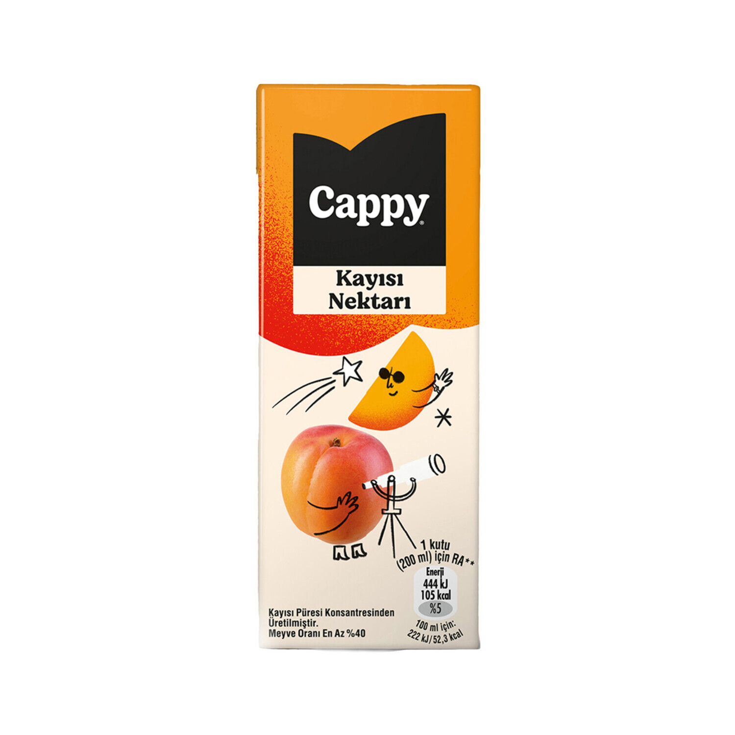 Cappy Kayısı 200 Ml