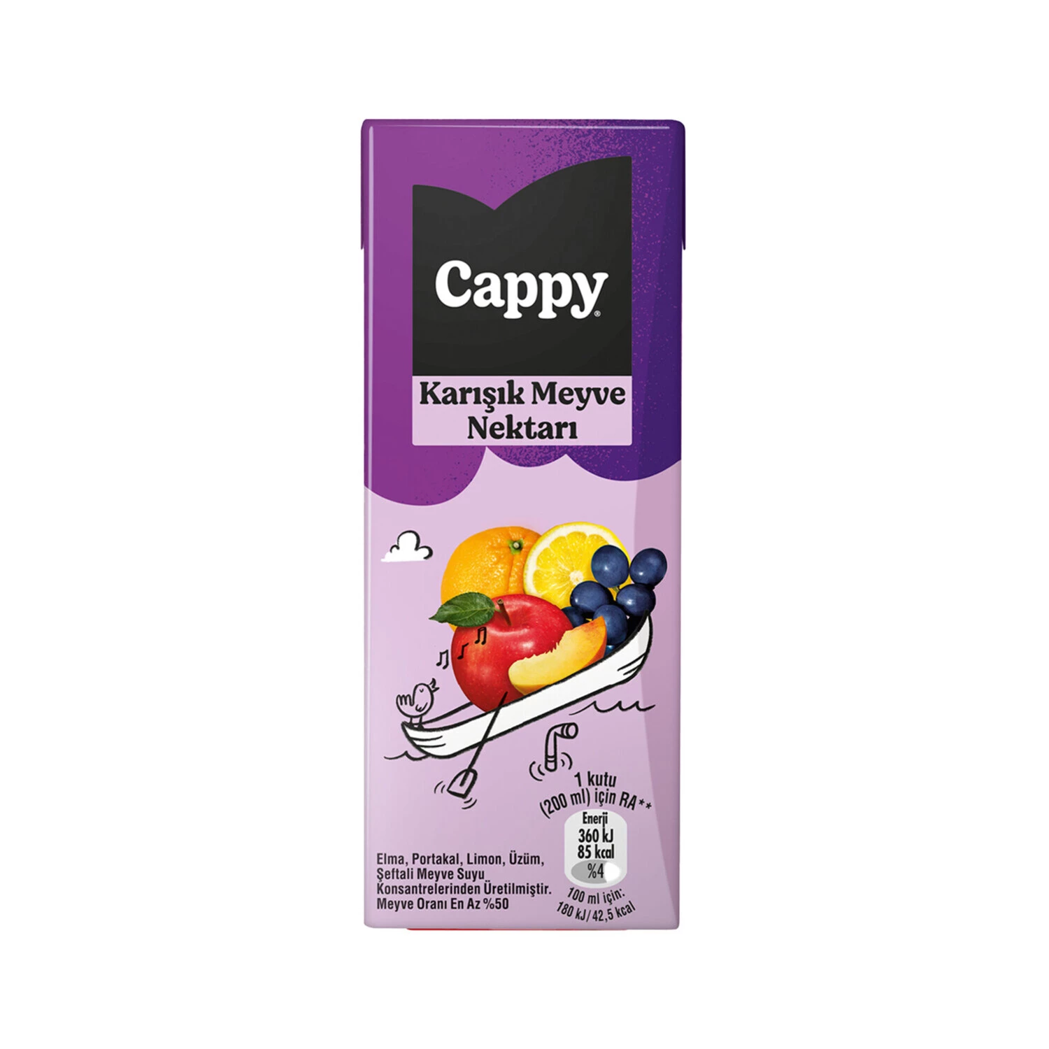 Cappy Meyve Suyu 200 Ml Karışık