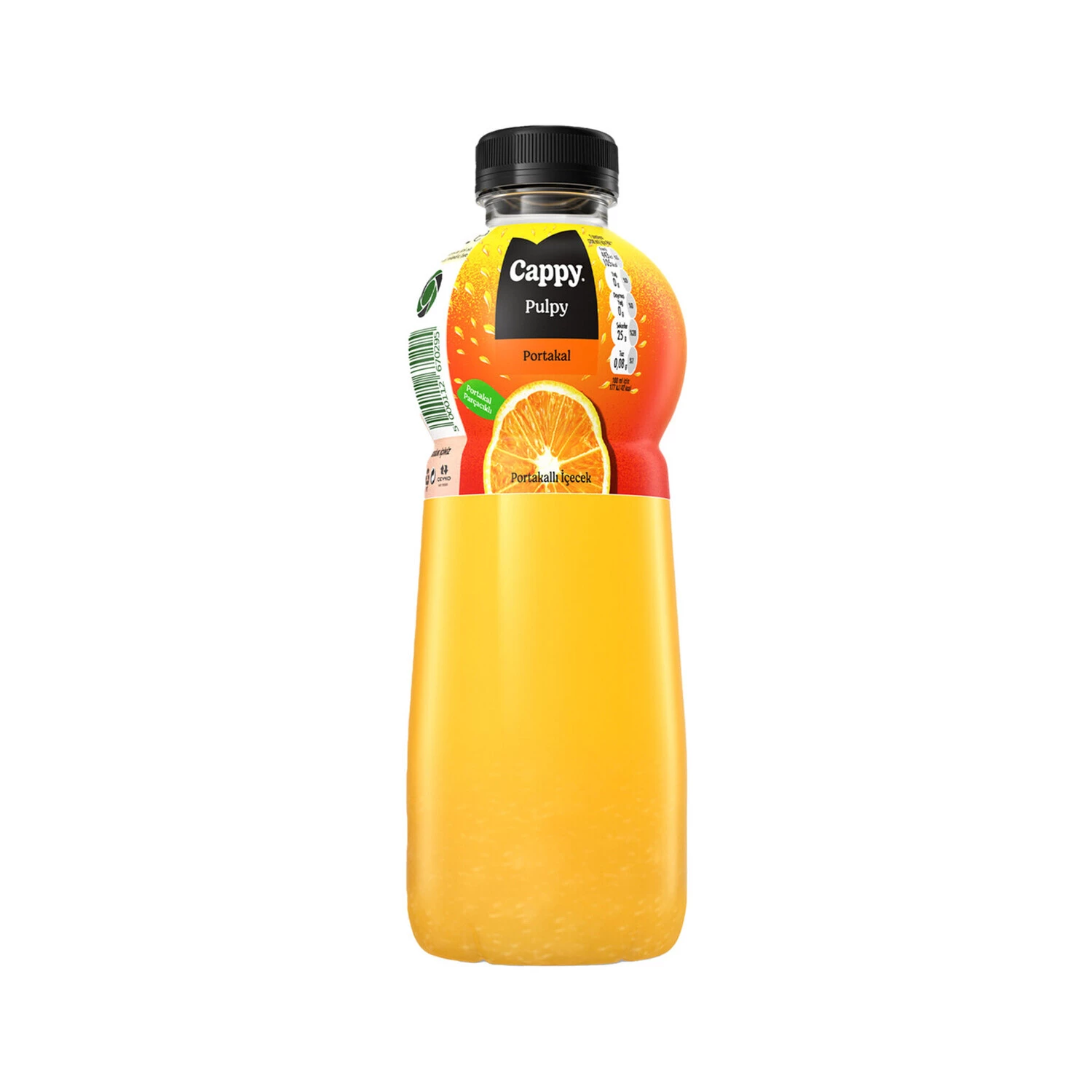 Cappy Pulpy 1 Lt Portakal