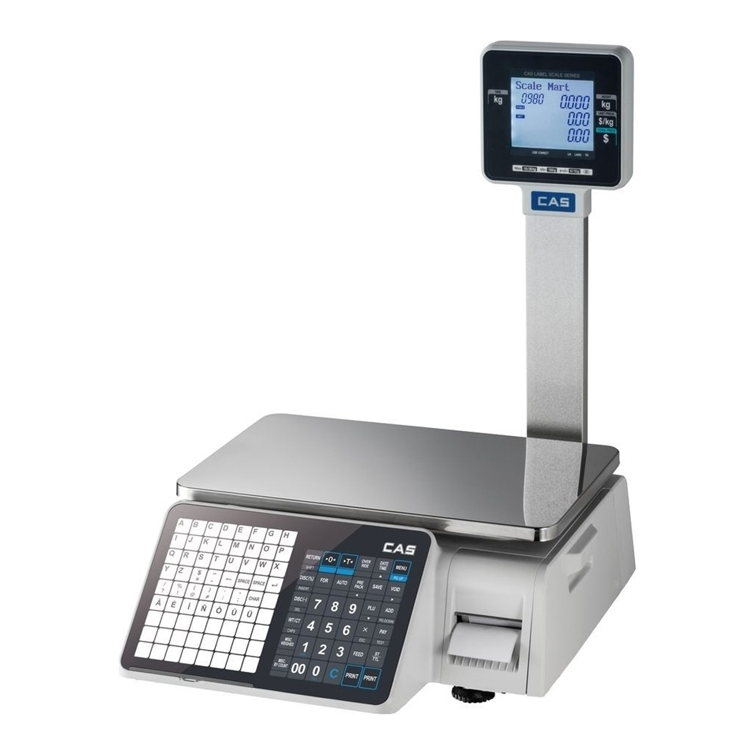 Cas CL 3000 P Barkodlu Terazi 30 Kg