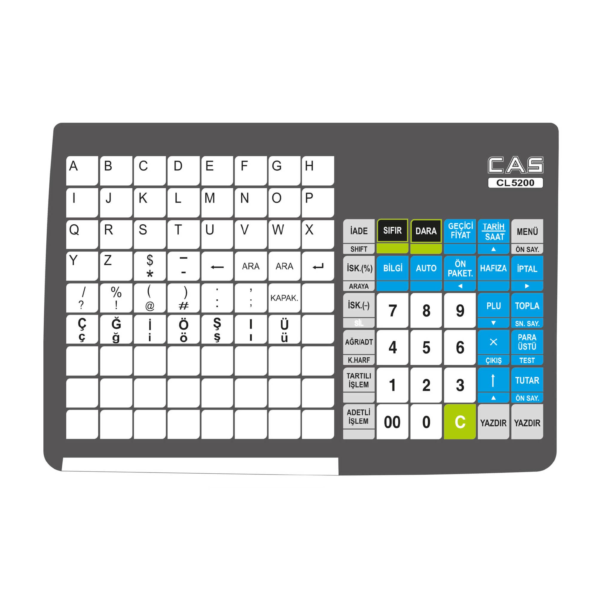 Cas CL 5200-5500 Tuş Takımı