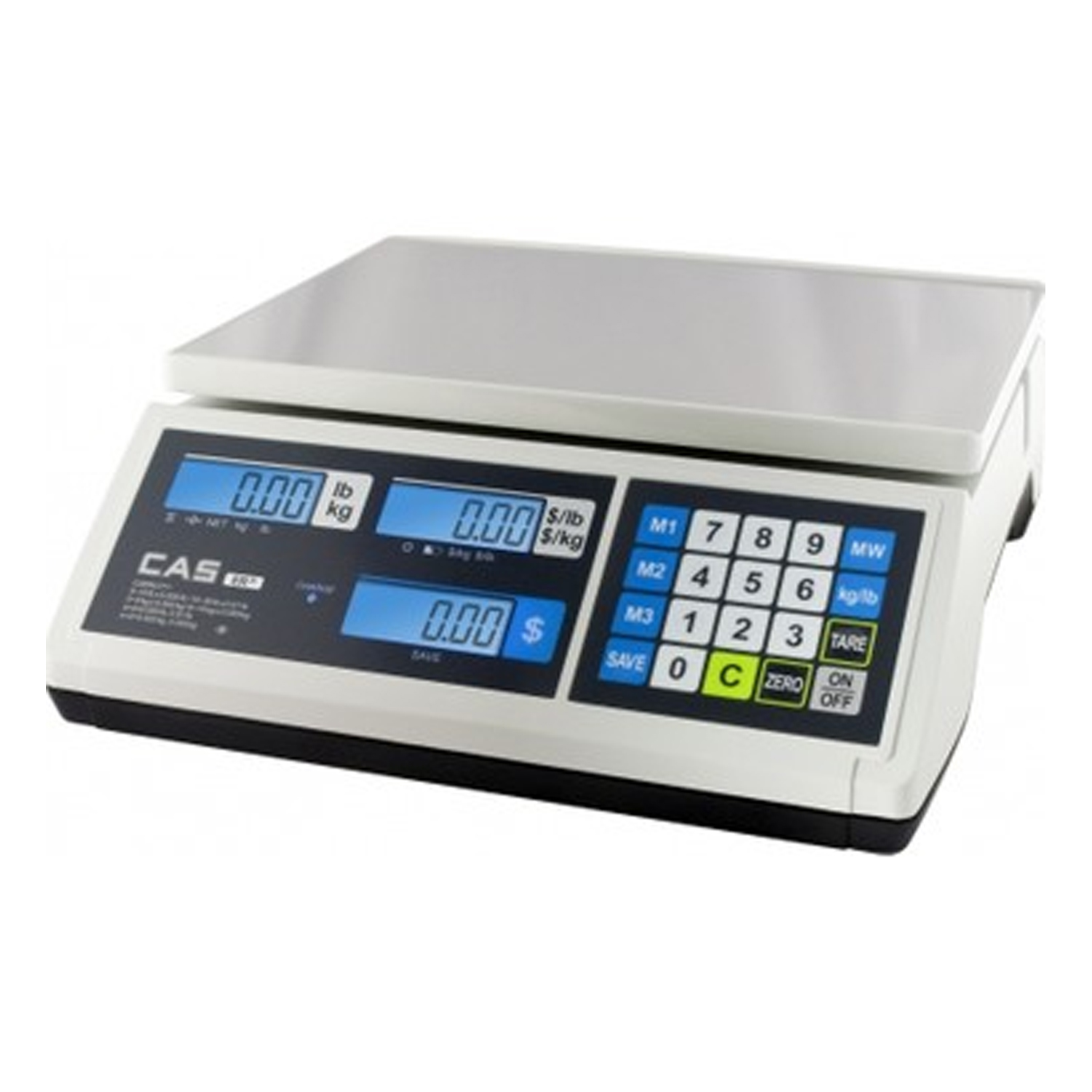 Cas ER-JR RS232 Fiyat Hesaplamali Terazi 6 15 30Kg