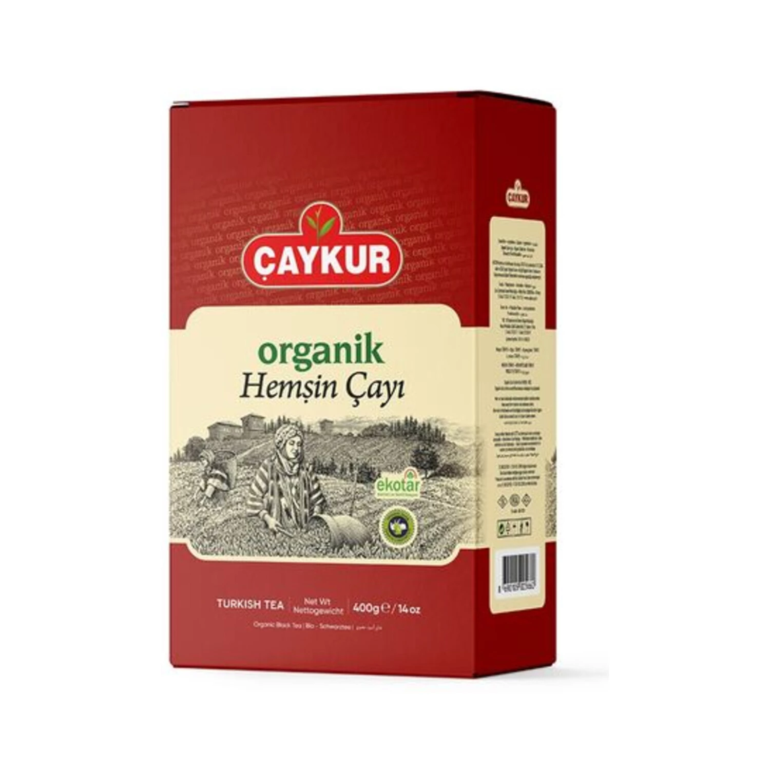 Çaykur Organik Hemşin Çayı 400 Gr Karton
