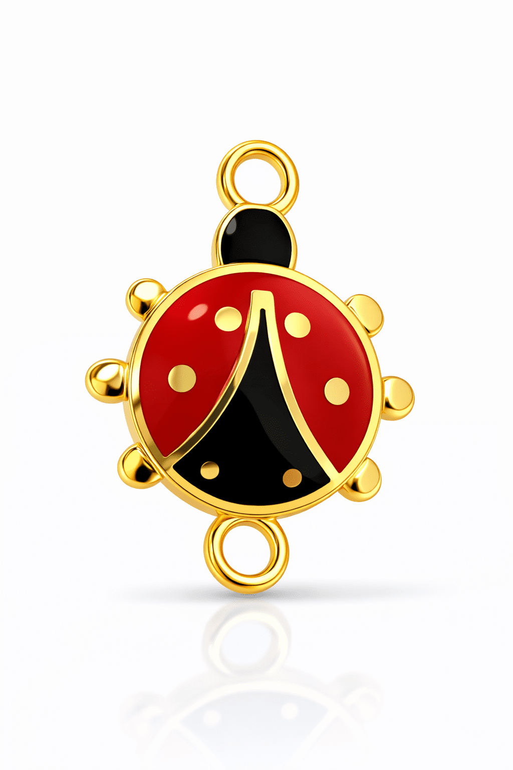 Ladybug Bracelet Charm