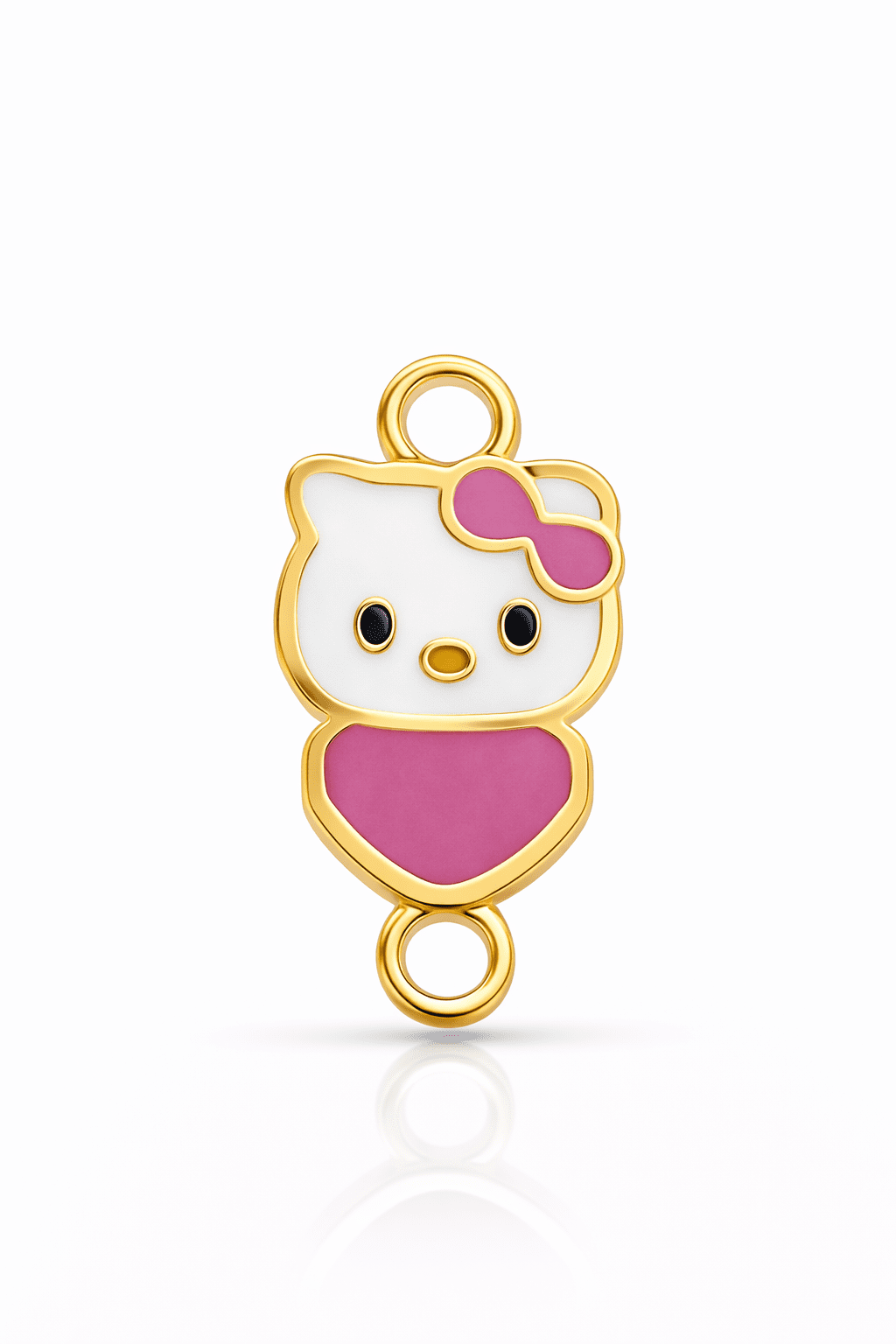 Enamel Cat Bracelet Charm