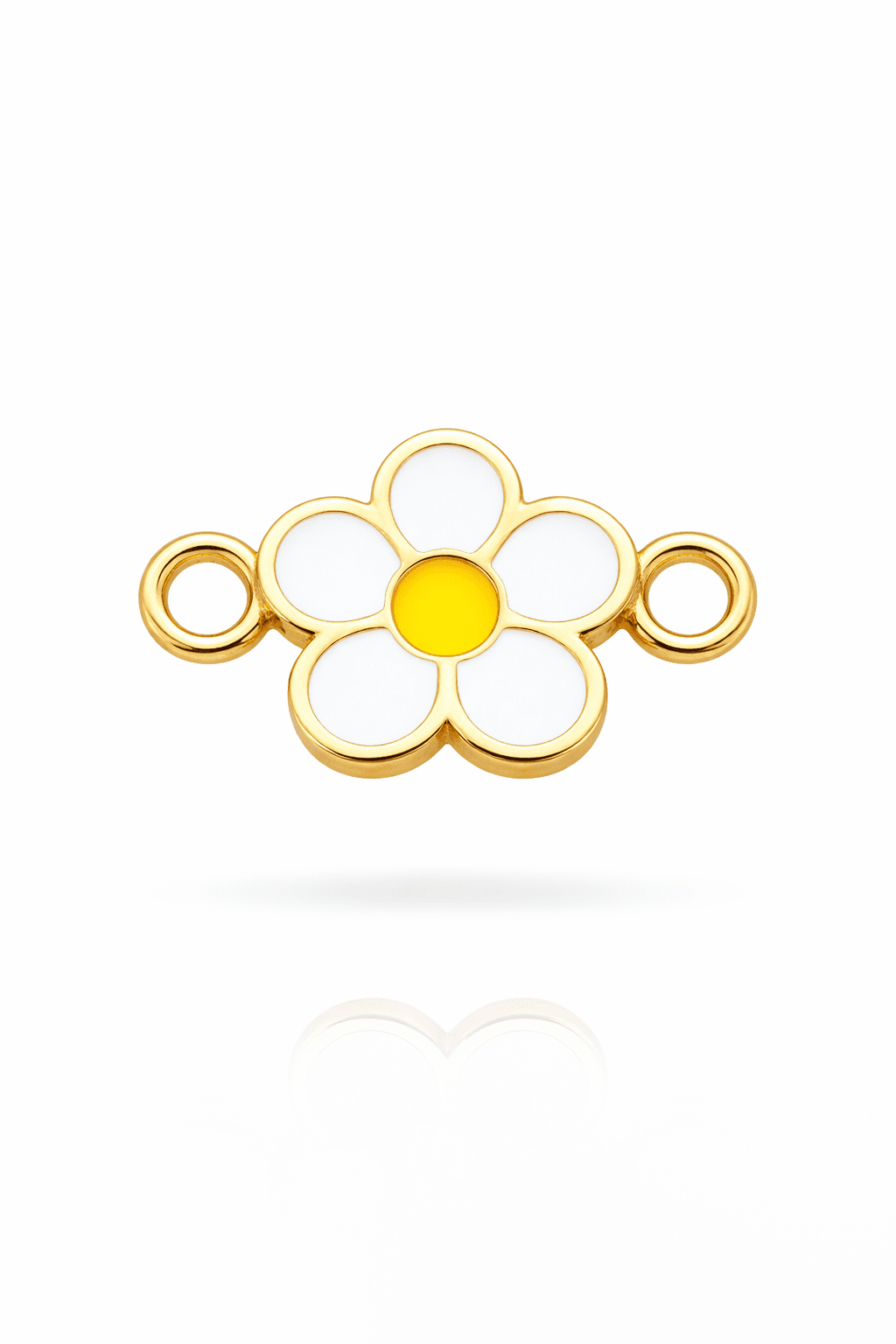 Daisy Enamel Bracelet Charm