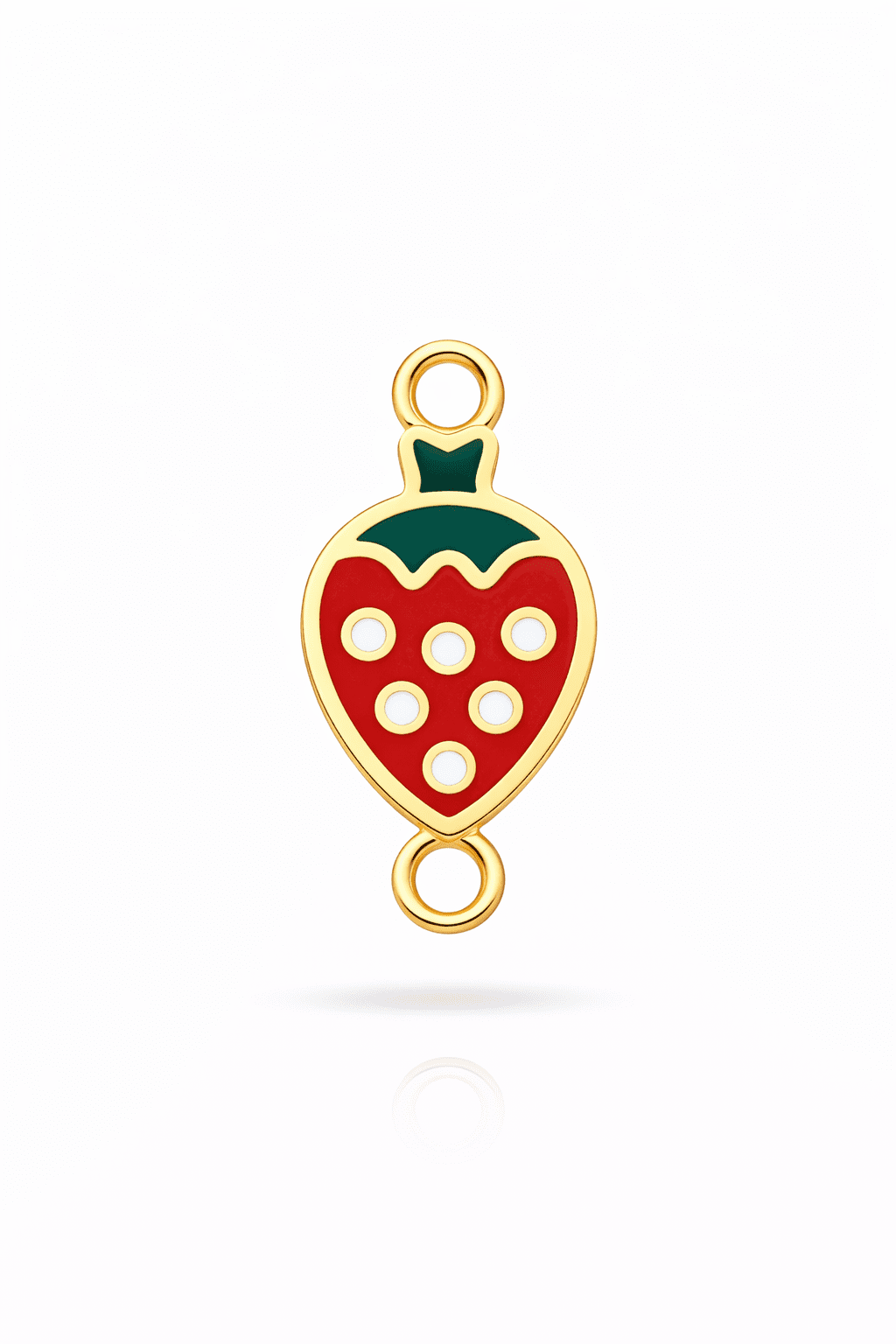 Strawberry Bracelet Charm