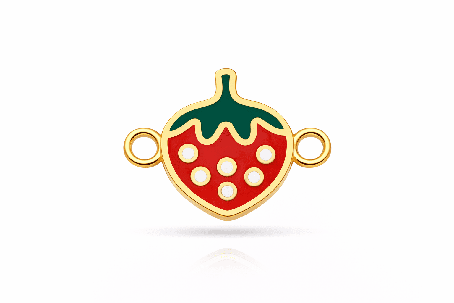 Strawberry Bracelet Charm