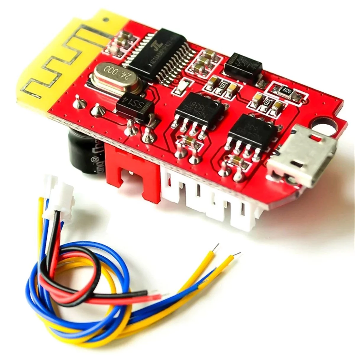 CT14 Bluetooth Amfi Devresi 5V 2x5W Şarj Edilebilir Amfi Modülü