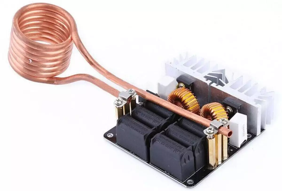 DC 1kW 12V-48V 20A ZVS Tesla Bobinli İndüksiyon Isıtma Devresi
