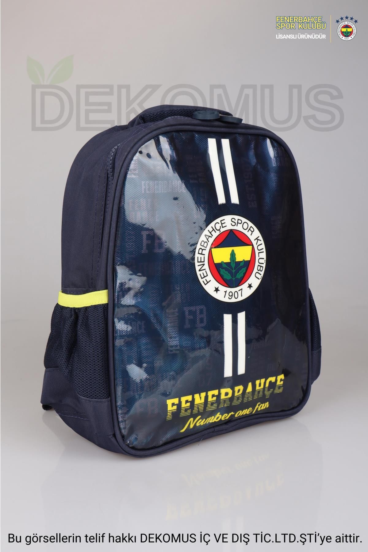 DEKOMUS İLE YENİ SEZON LİSANSLI FENERBAHÇE ANAOKUL ÇANTASI