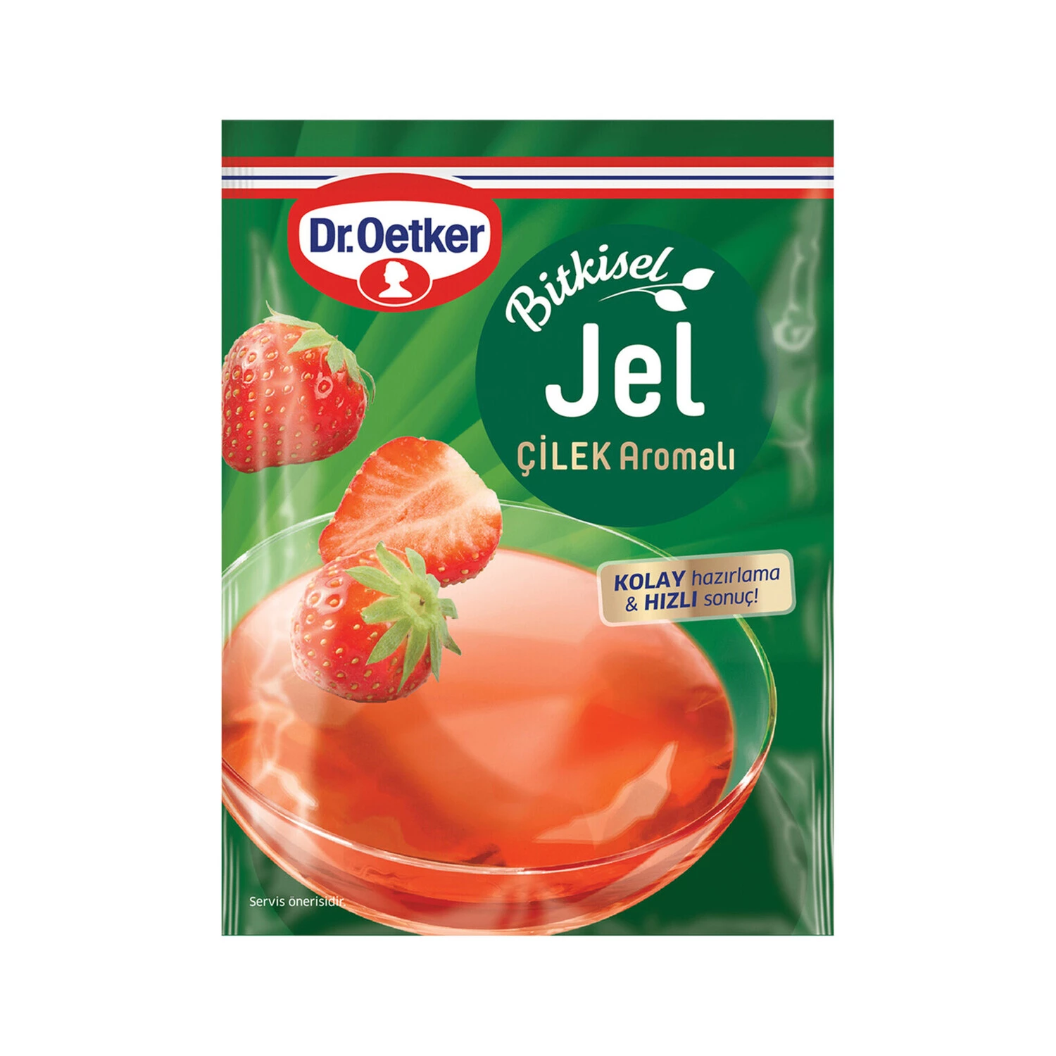 Dr. Oetker Jel Bitkisel Çilek Aromalı 100 Gr