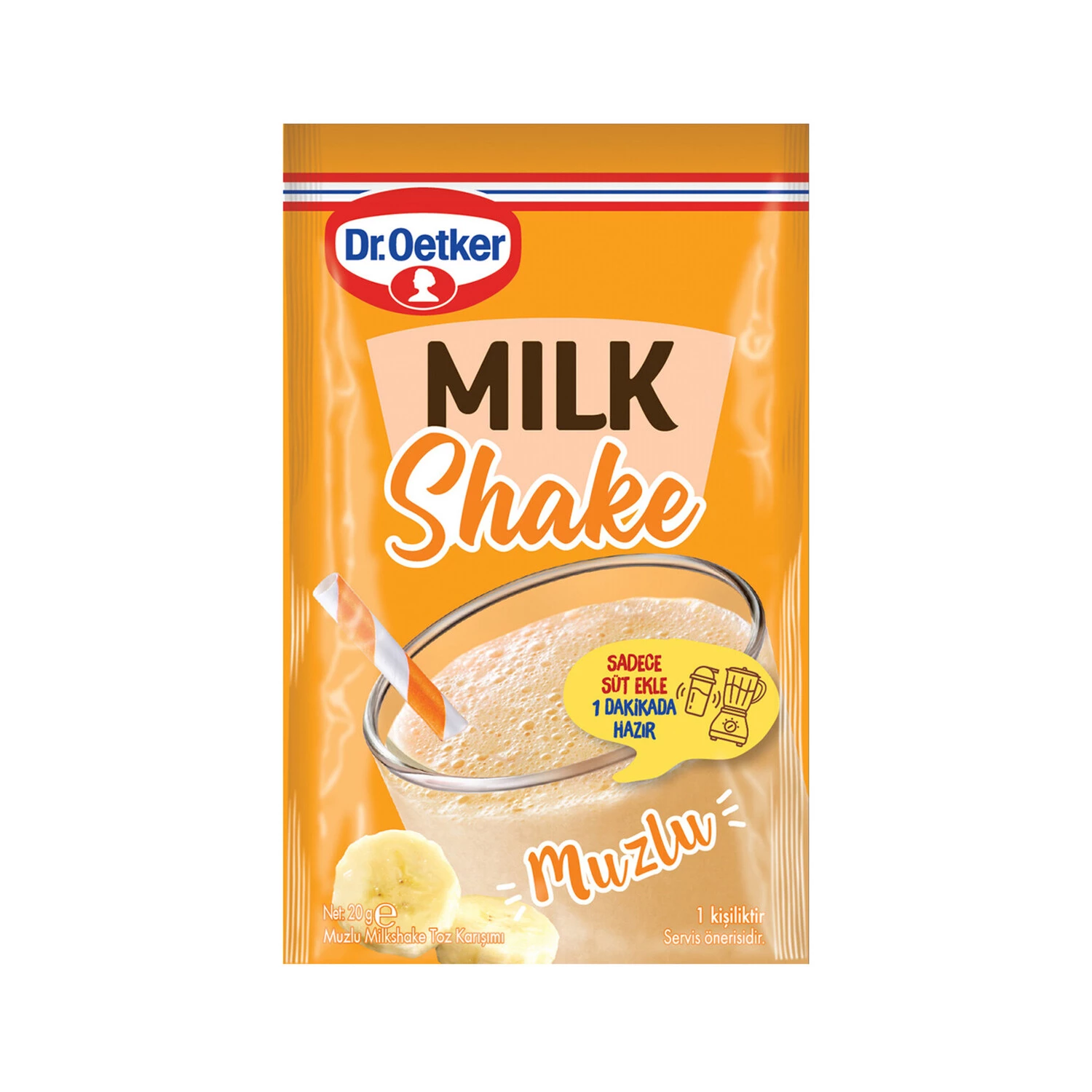 Dr. Oetker Milkshake 20 Gr Muz