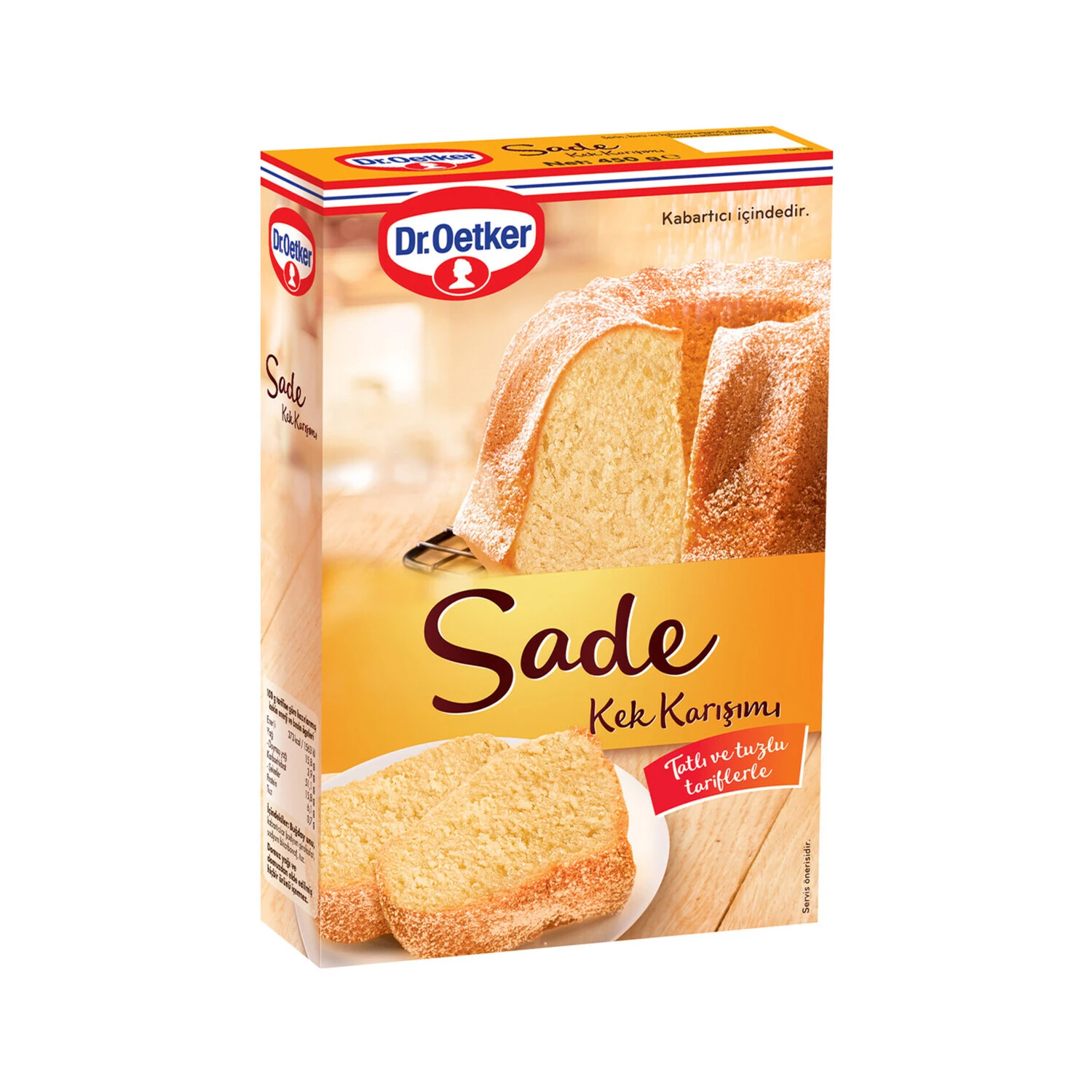 Dr. Oetker Sade Kek Karışımı 450 Gr