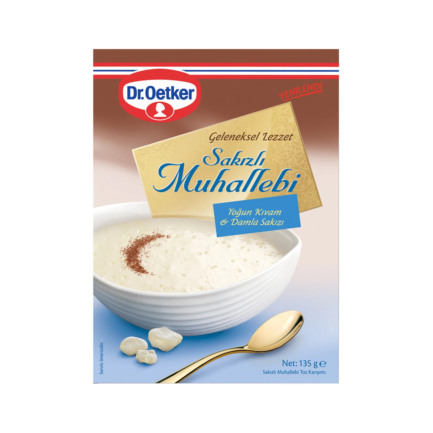 Dr. Oetker Sakızlı Muhallebi 135 Gr