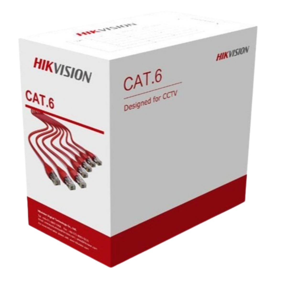DS-1LN6UU/CCA Cat6 U/UTP 305m CCA Network Kablosu Ethernet & IP Kamera Uyumlu