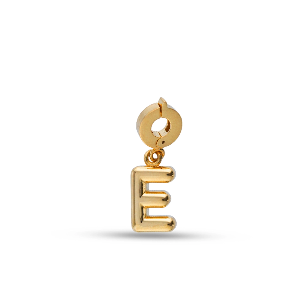 E LETTER PENDANT CHARM