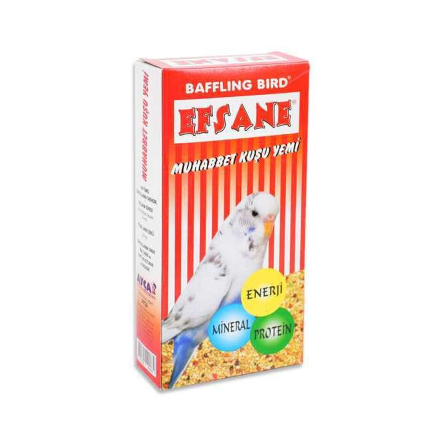 Efsane Kuş Yemi Kırmızı Beyaz 250 Gr