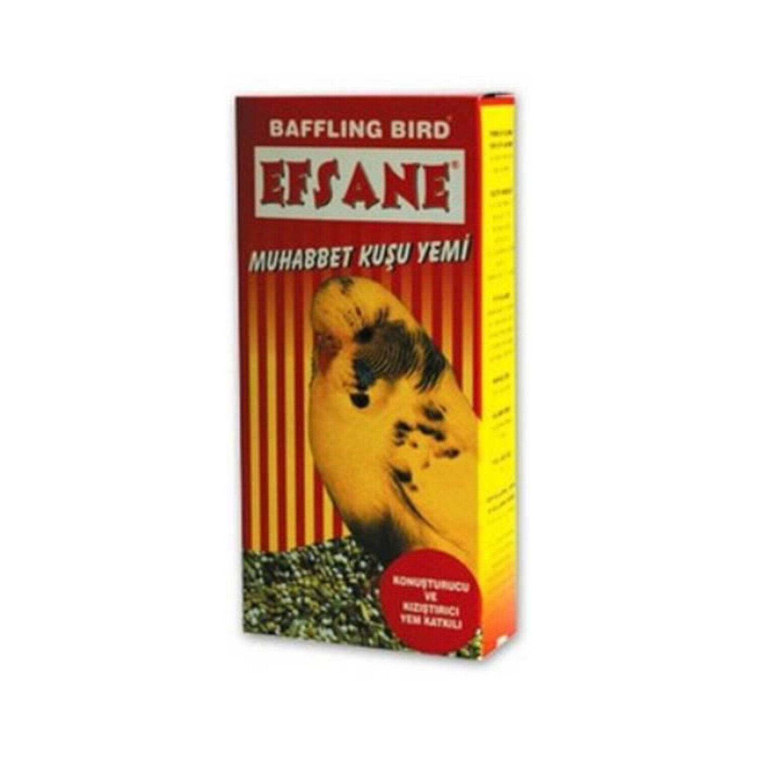Efsane Kuş Yemi Sarı Kırmızı 250 Gr