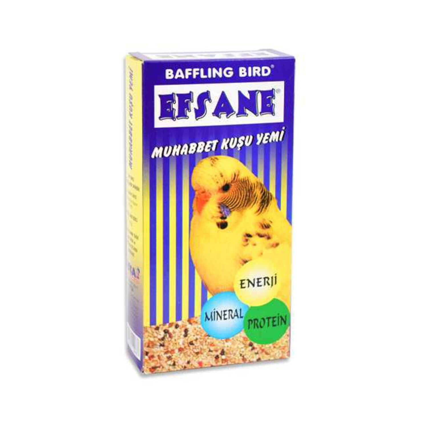 Efsane Kuş Yemi Sarı Lacivert 250 Gr