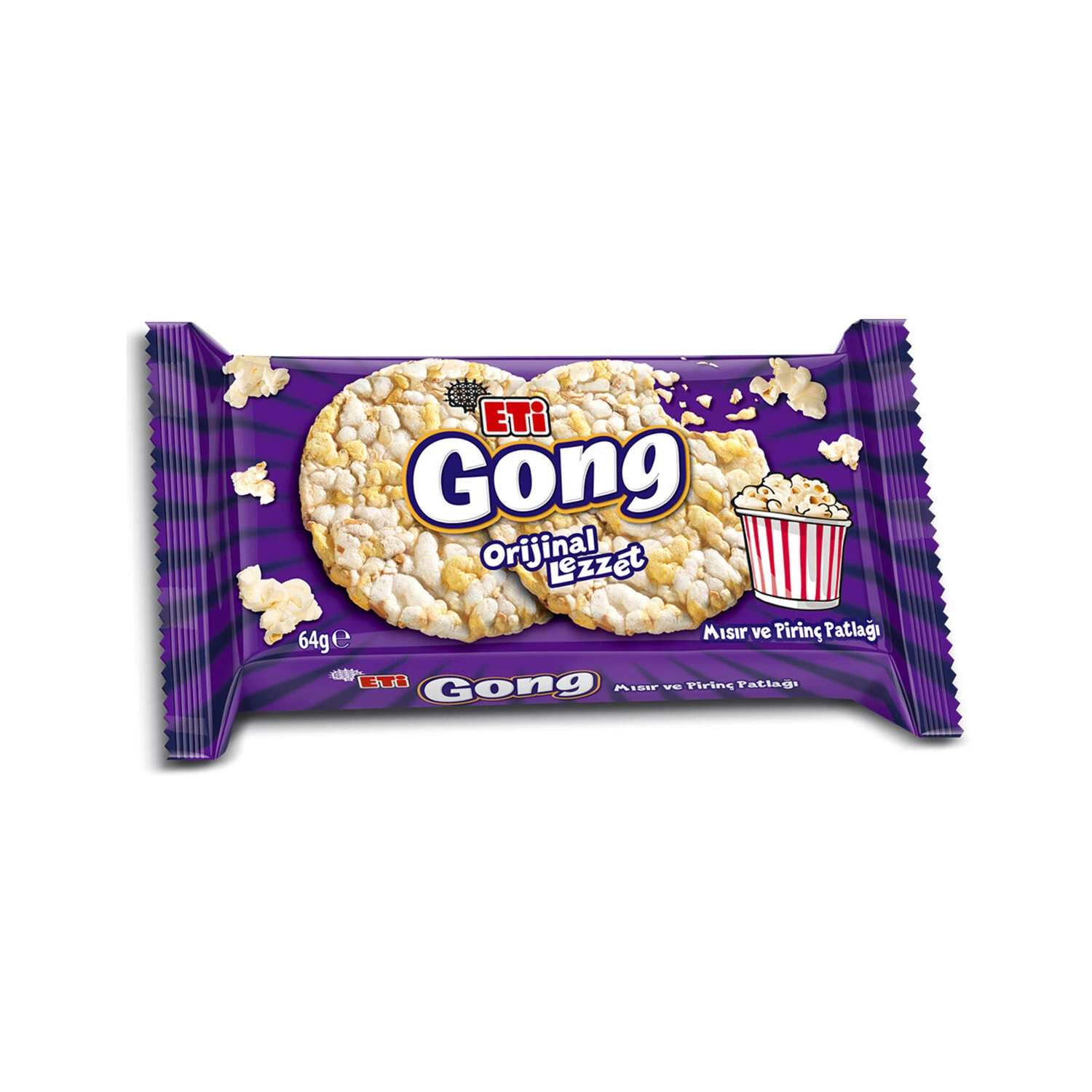 Eti Gong Mısır Ve Pirinç Patlağı 64 Gr
