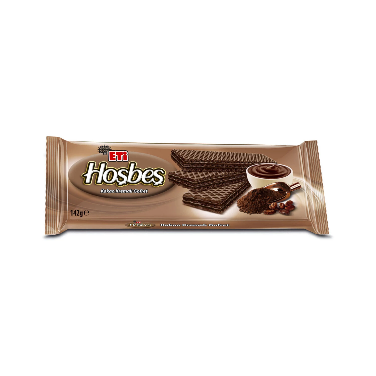 Eti Hoşbeş Kakao Kremalı Gofret 142 G