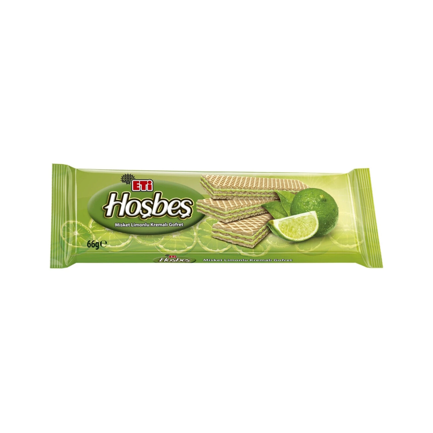 Eti Hoşbeş Misket Limonlu Kremalı Gofret 66 Gr