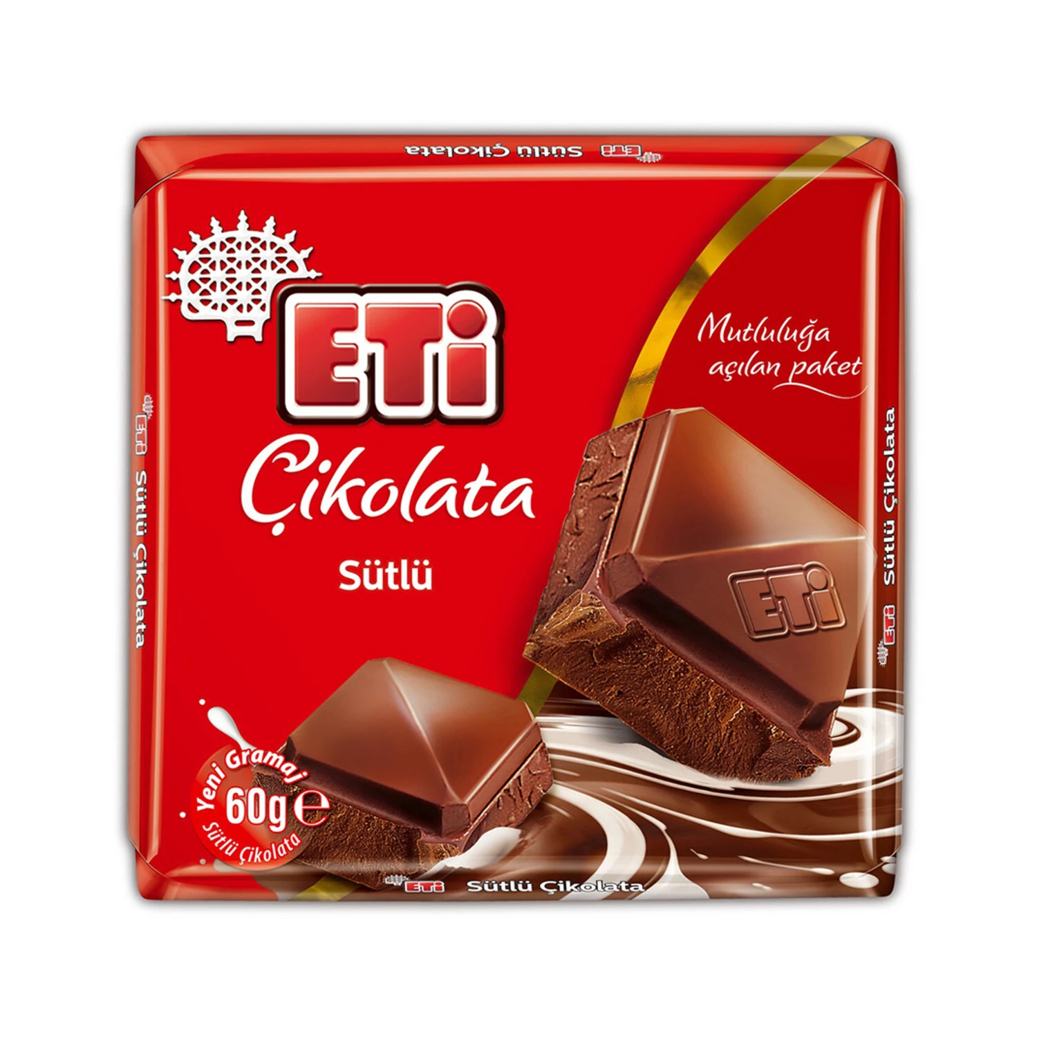 Eti Sütlü Çikolata 60 Gr