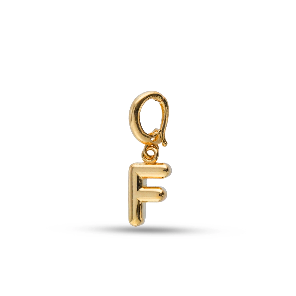 F LETTER PENDANT CHARM