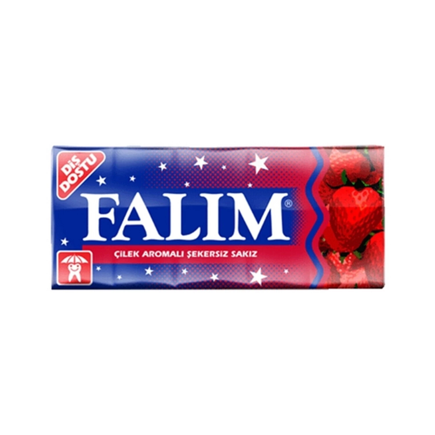 Falım 5'li Çilek Aromalı Şekersiz Sakız 35 Gr