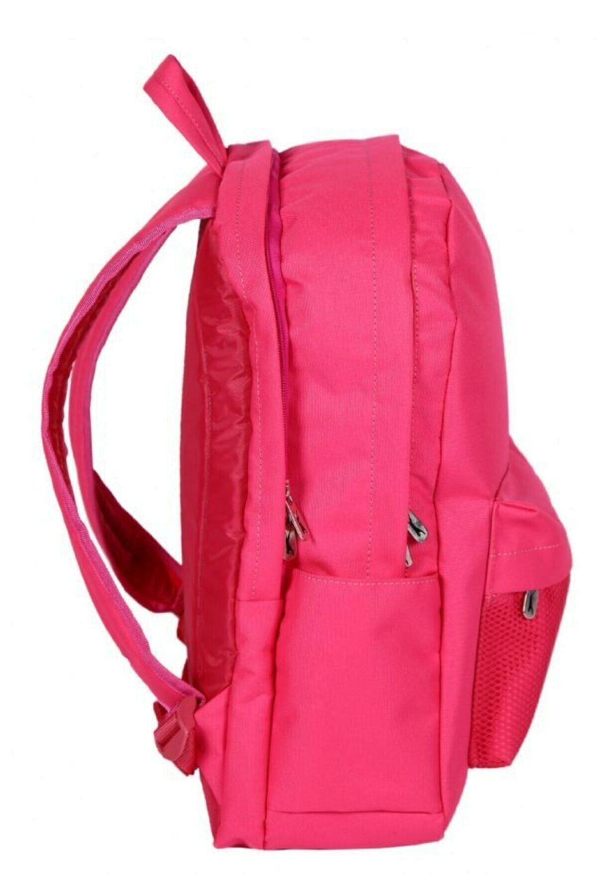 File Cepli Okul Çantası - Pembe