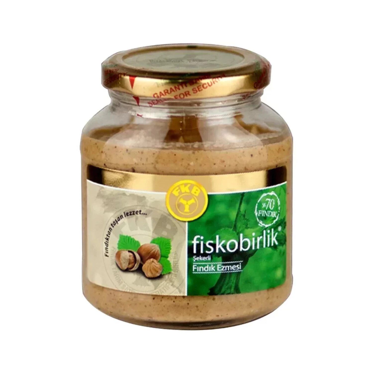 Fiskobirlik Fındık Ezmesi 300 Gr Cam