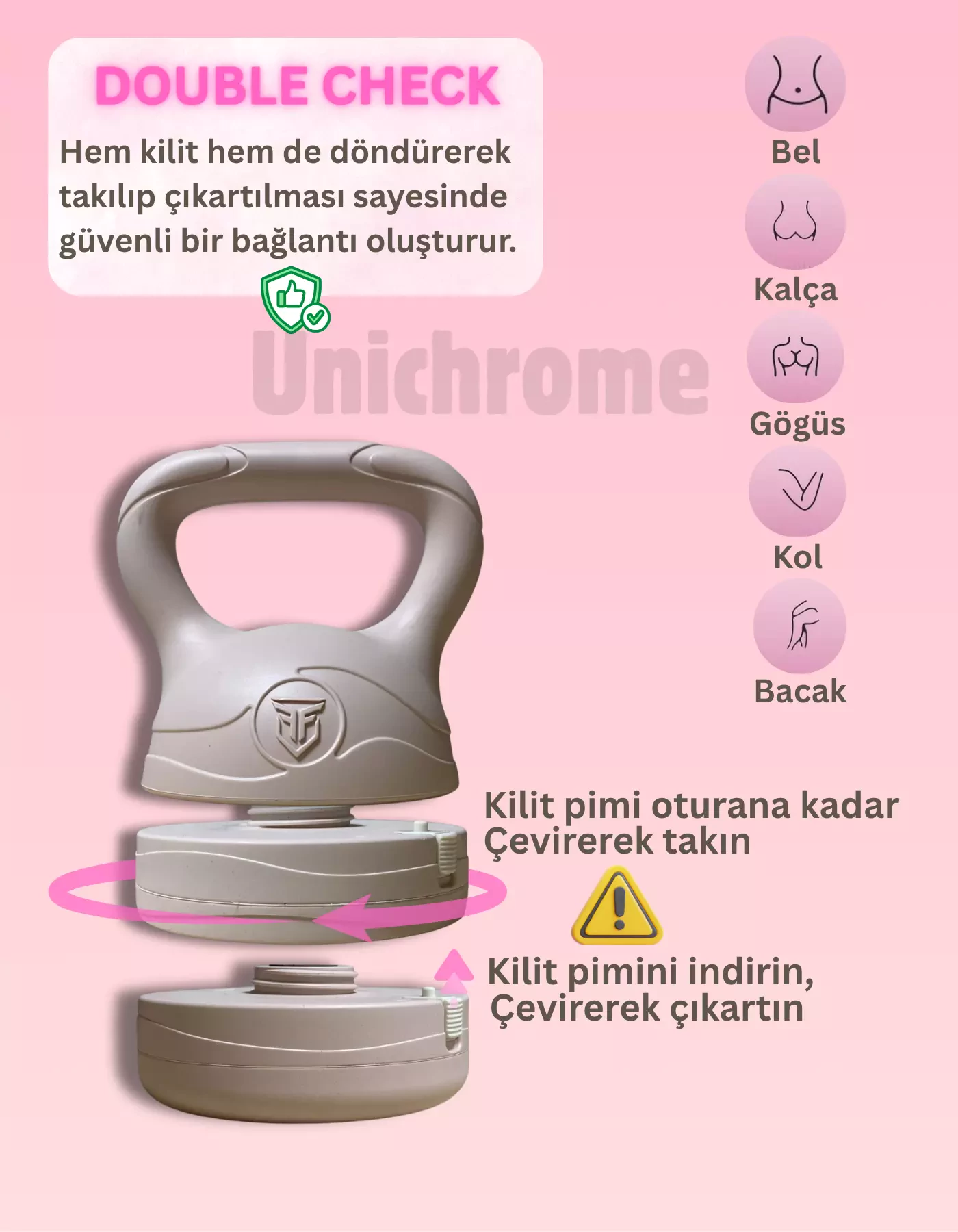 Fitness Kettlebell Spor Kadınlar Kettlebell erkekler Gluteal Kas Eğitimi Dambıl Squat Güç Fitness