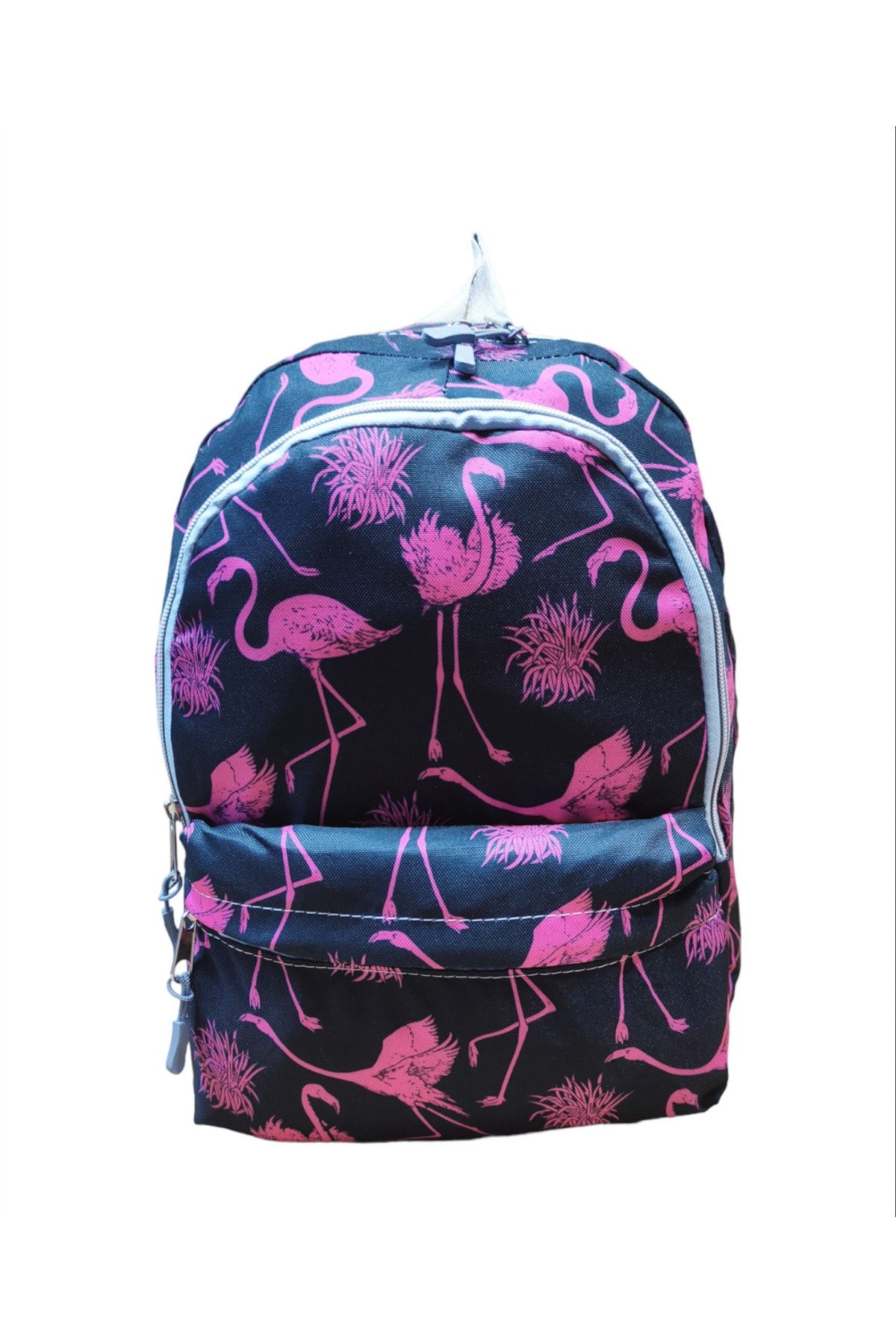 Flamingo Baskılı Üçlü Okul Çanta Seti 4067