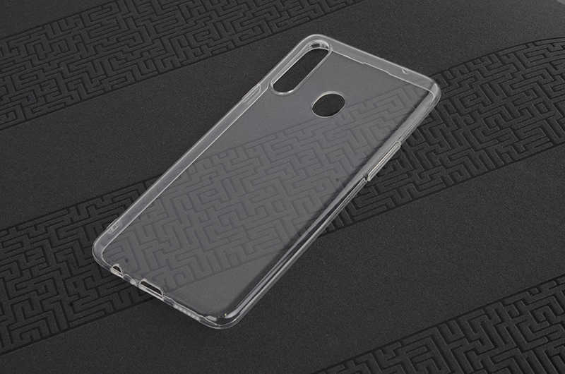 Galaxy A20S İnce Esnek Sararmaz Şeffaf Süper Silikon Kılıf