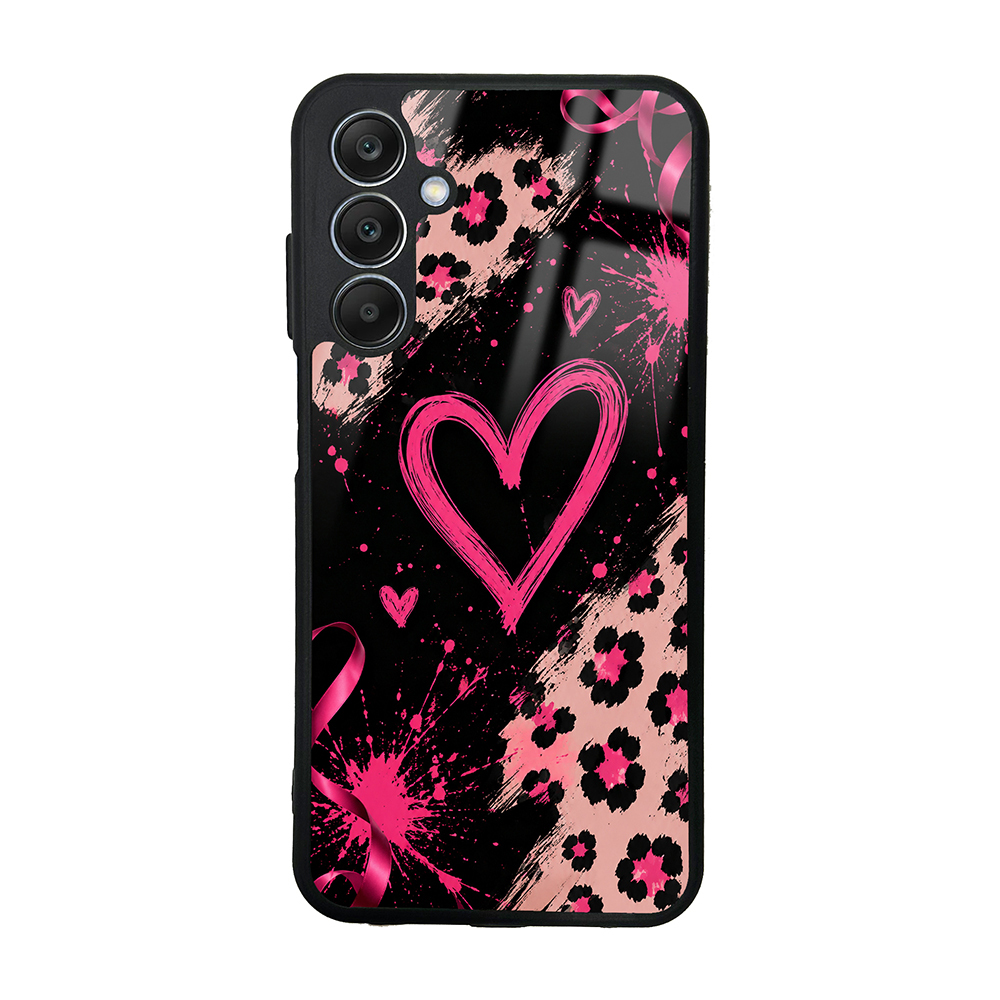 Galaxy A25 Kılıf Kamera Korumalı Desenli Luxury Portrait Painting Lusi Kapak