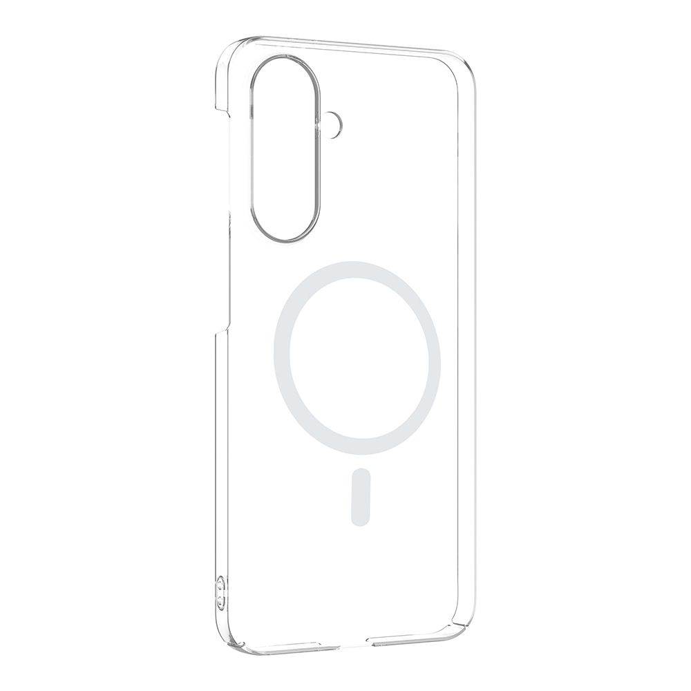 Galaxy A27 Kılıf Kamera Korumalı MagSafe Şarj Özellikli Lüx Şeffaf London Silikon Kapak