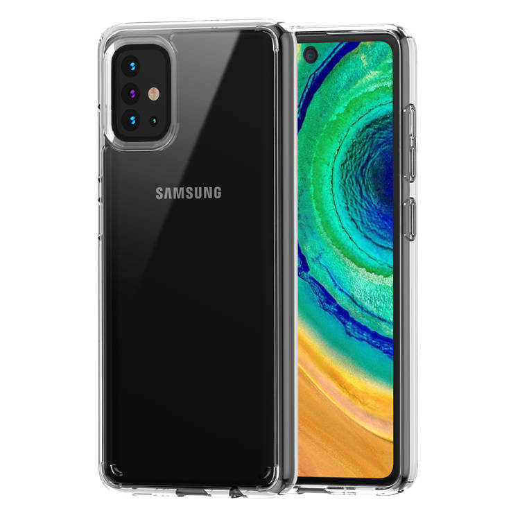 Galaxy A51 Darbe Emici Kamera Korumalı Antişok Şeffaf Kılıf