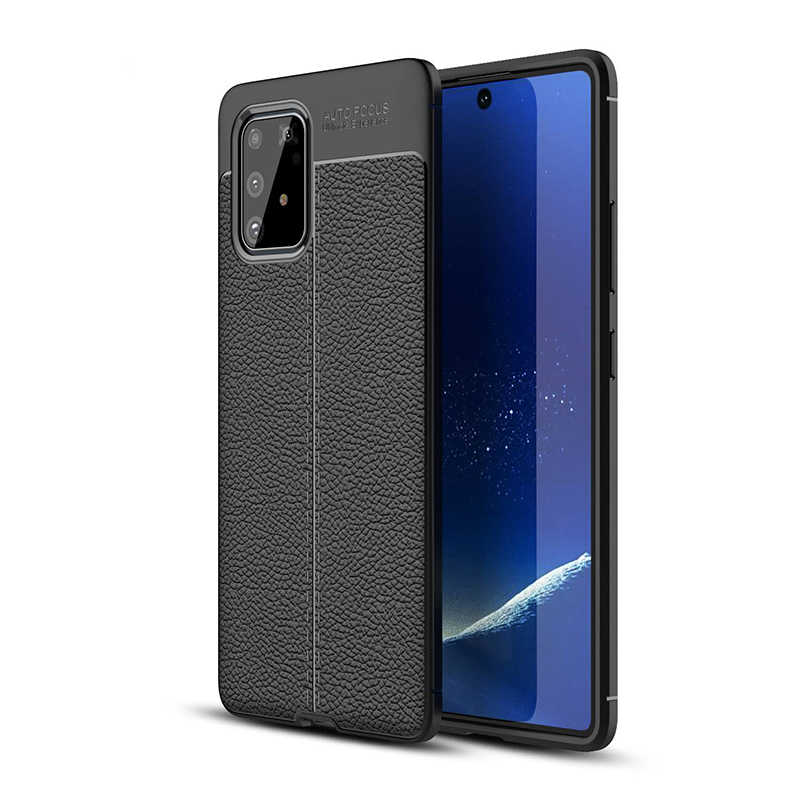 Galaxy A91 Deri Desenli Kamera Korumalı Kalite Silikon Kılıf