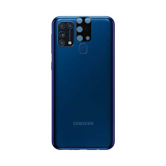 Galaxy M31 3D Kamera Lens Koruyucu Temperli Cam