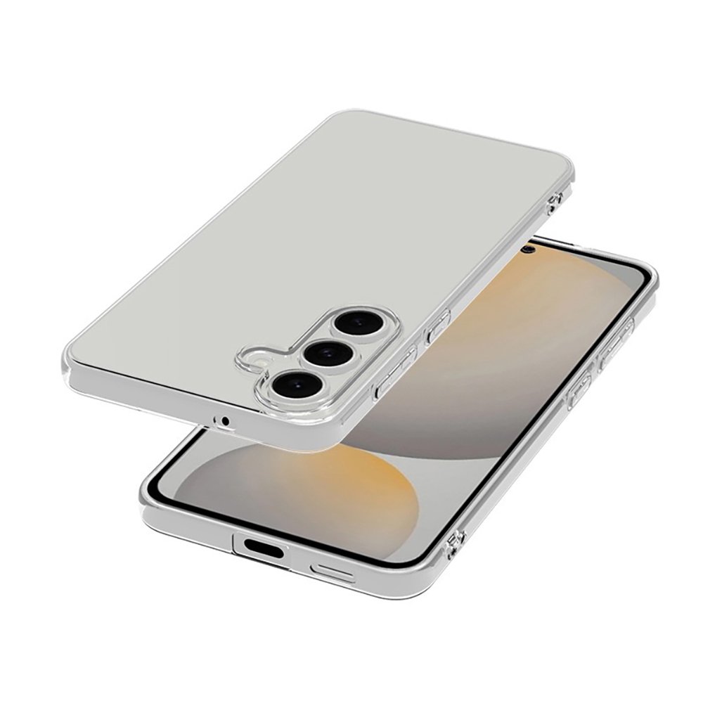 Galaxy S26 FE Kılıf İnce ve Esnek Şeffaf Süper Silikon
