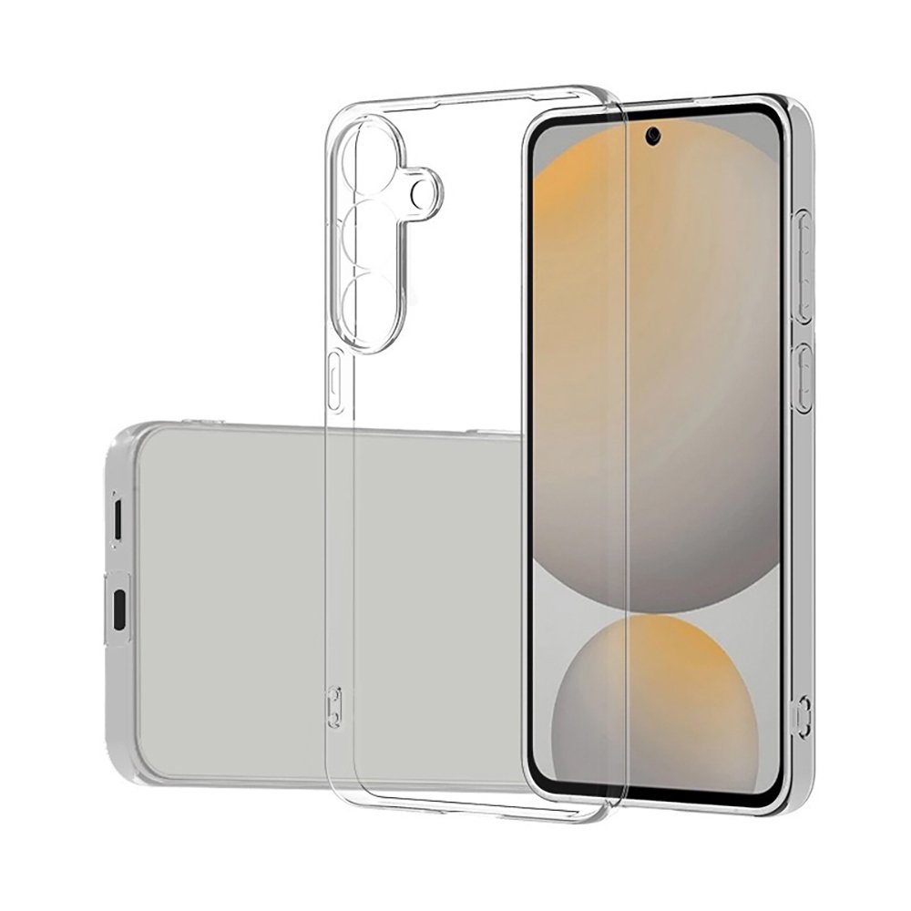 Galaxy S26 FE Kılıf İnce ve Esnek Şeffaf Süper Silikon