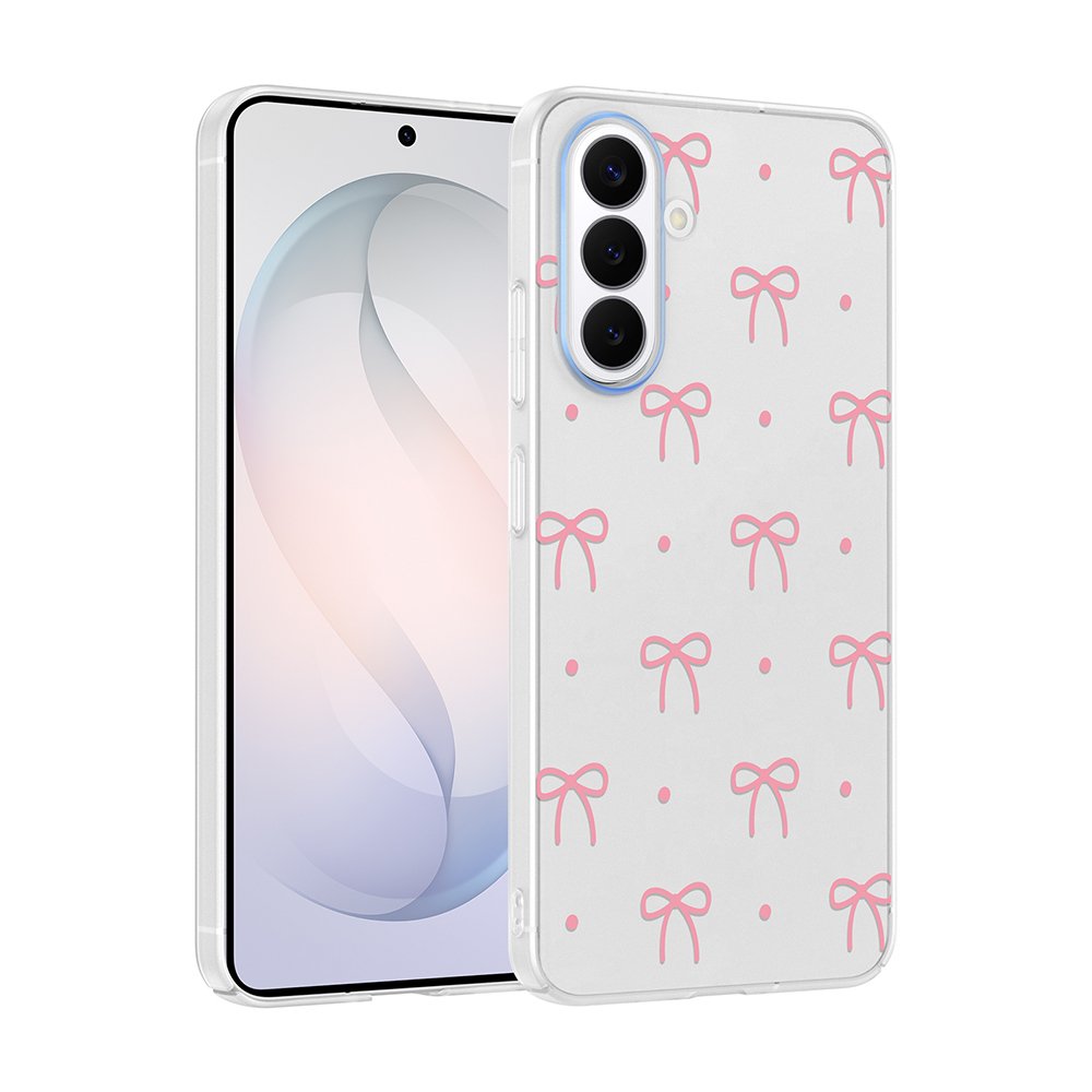 Galaxy S26 Kılıf Kamera Korumalı Canlı Lüx Desenli Klip Sert Kapak