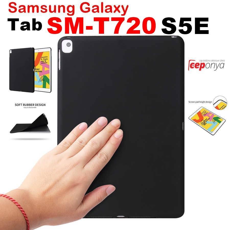 Galaxy T720 Tab S5E Sky Kaliteli Soft Silikon Tablet Kılıf