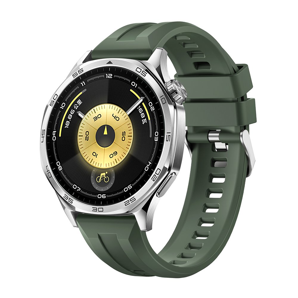 Galaxy Watch 46mm Uyumlu Kordon 22mm Silikon Rahat ve Şık Tasarım