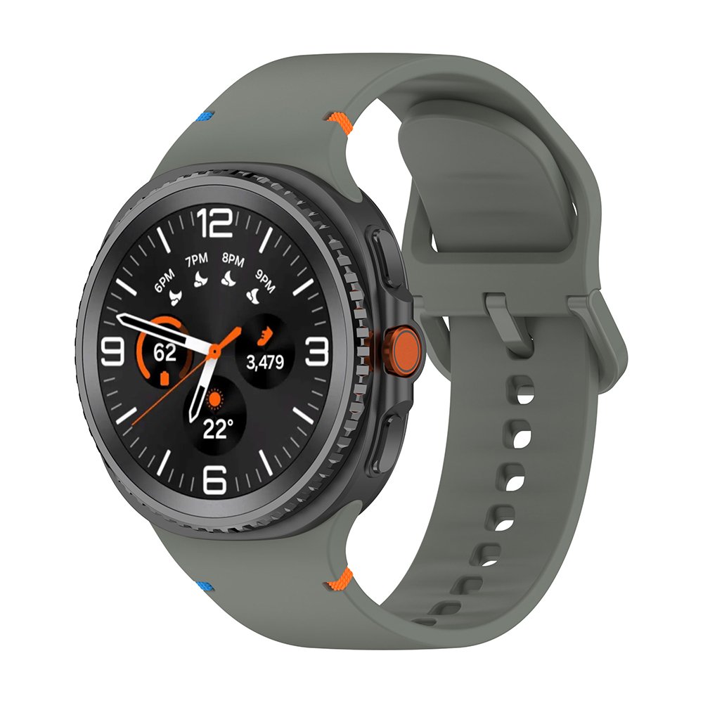 Galaxy Watch 8 Ultra Uyumlu Kordon Klasik Silikon Lüx Tasarım