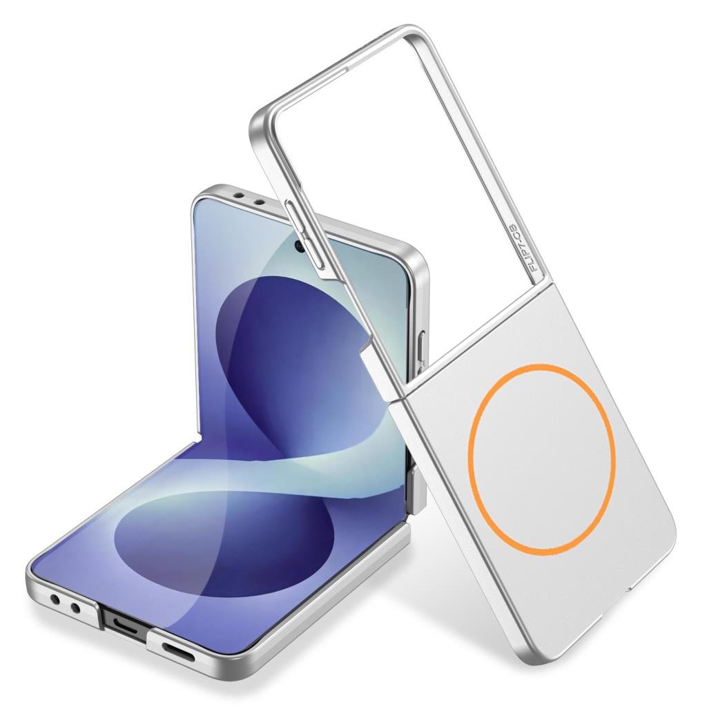 Galaxy Z Flip 8 Kılıf Wireless Şarj Özellikli Kıpta Magsafe Lüx Mat Kapak